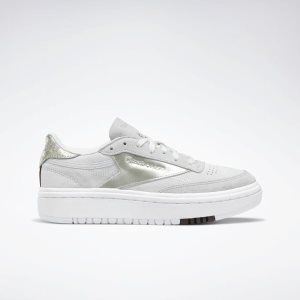 Adidasy Damskie Reebok Club C Double Białe/Szare PL 34MTGNY